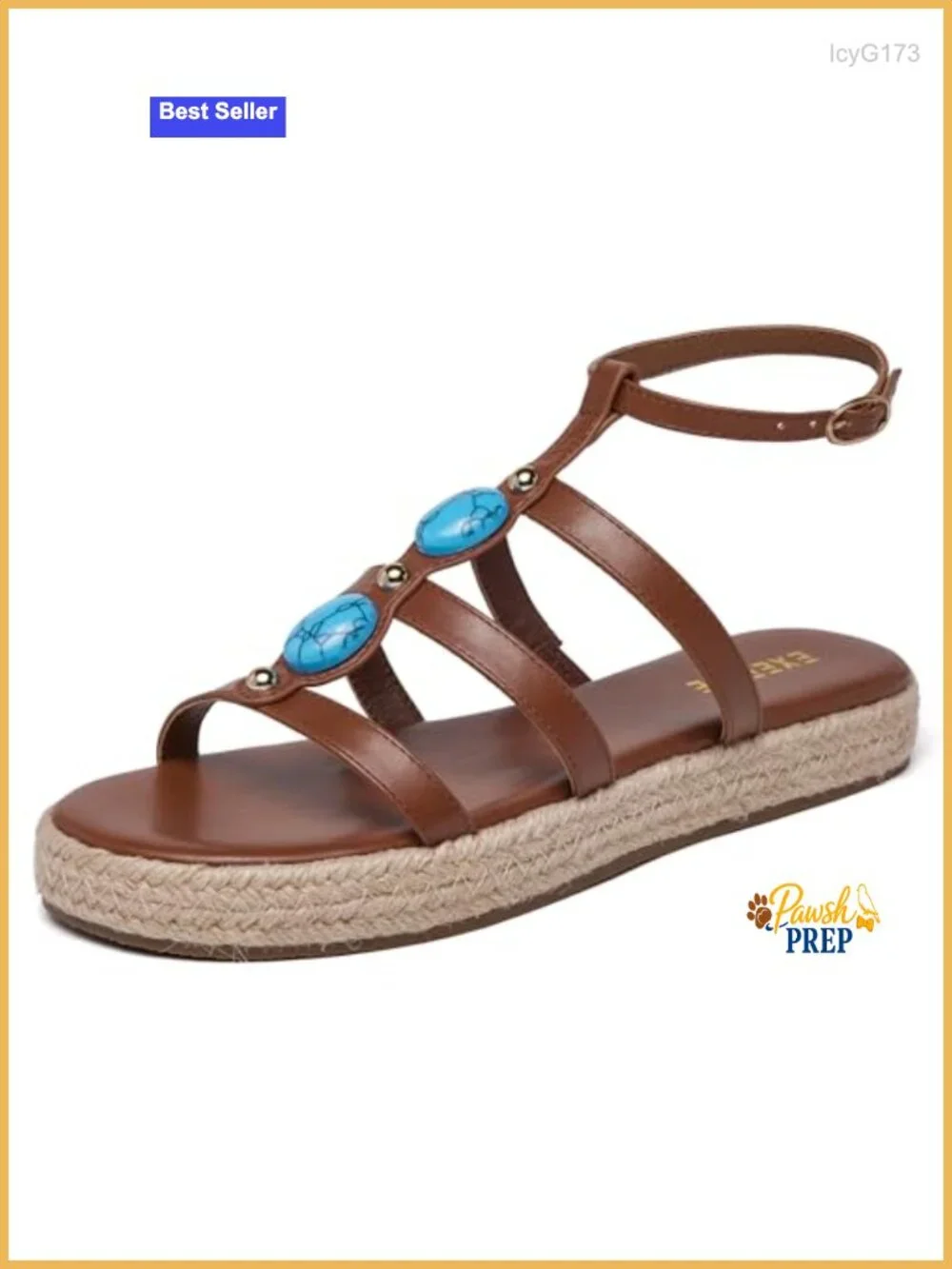 Women's Platform Sandals Soft Comfortable Wedge Shoes with Adjustable Strap